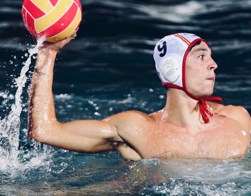 Óscar Blasco fa història amb Espanya al primer Open Championships de waterpolo 4×4